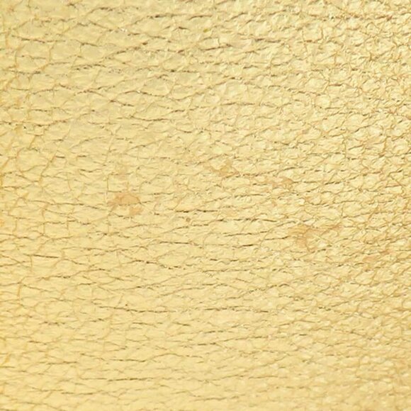 Auth FENDI Trifold Wallet Gold Leather - h30934g - Picture 11 of 12